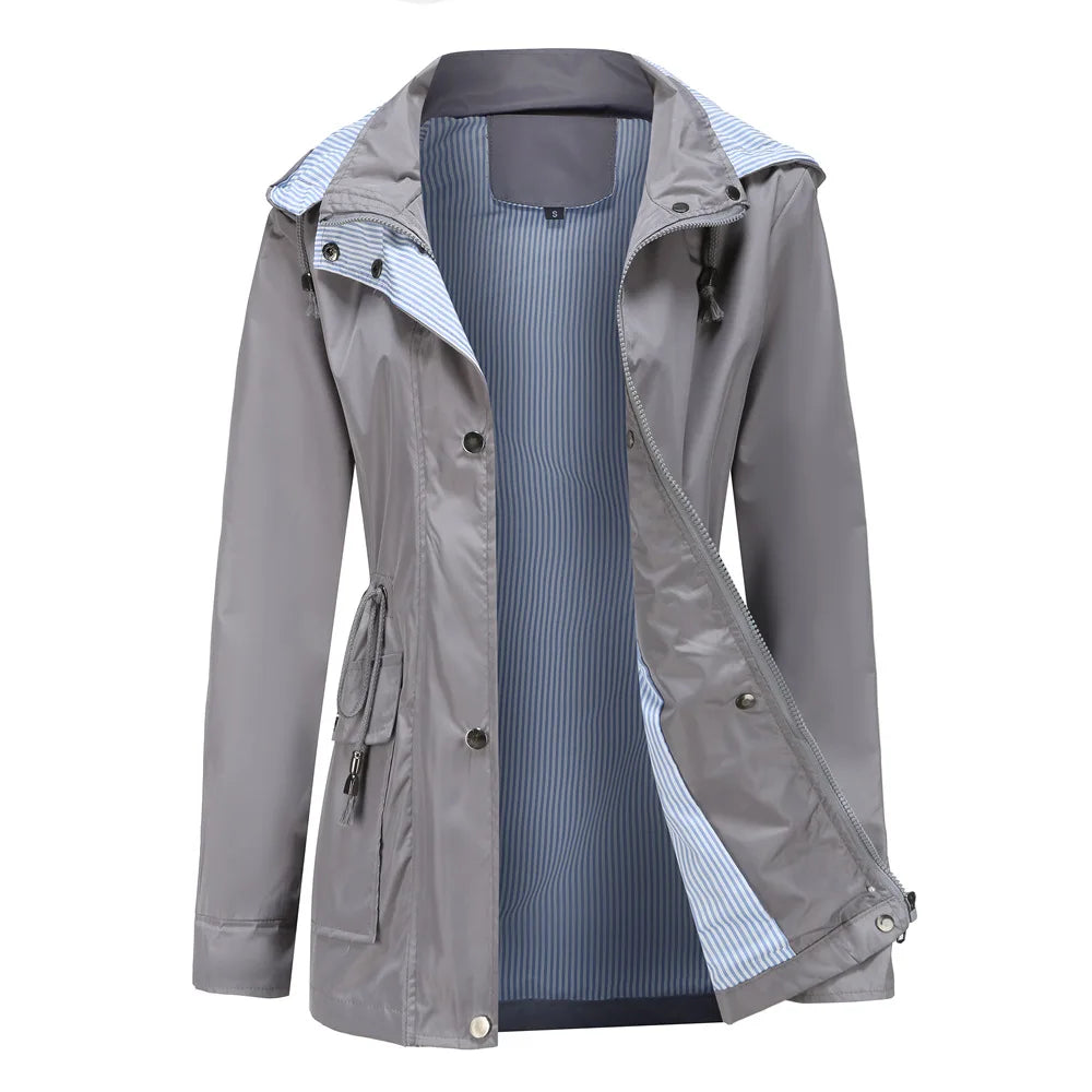 Alaric Men's Hooded Trench Coat
