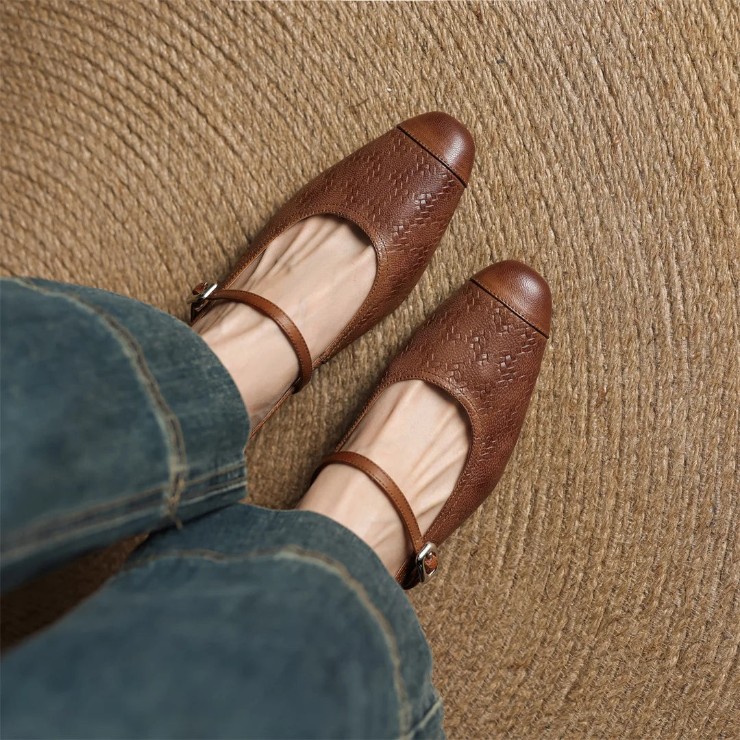 Milano Genuine Leather Mules