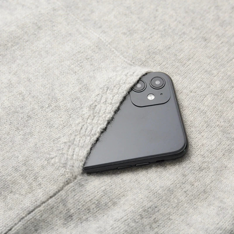 Luxury Pure Cashmere Hooded Sweater