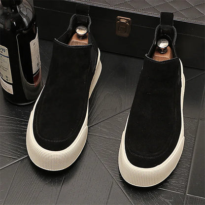 Matteo Men's Suede Chelsea Boots