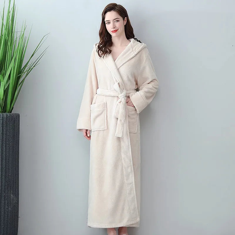 Lunara Women's Fleece Lounge Robe
