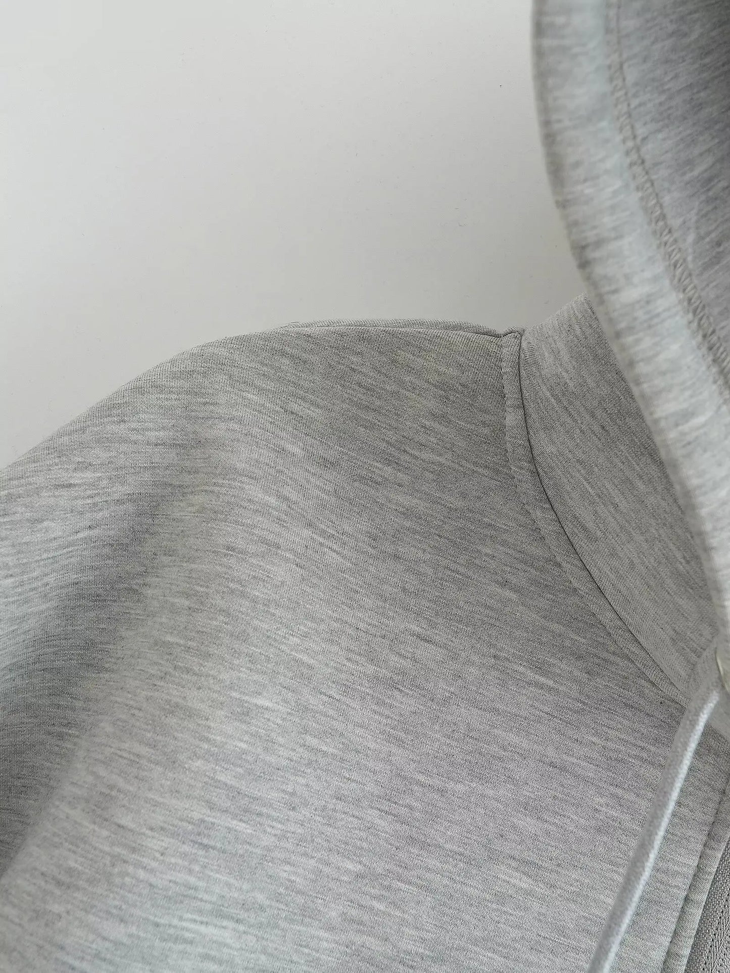 Women's Oversized Zip Hoodie Cotton Casual Grey