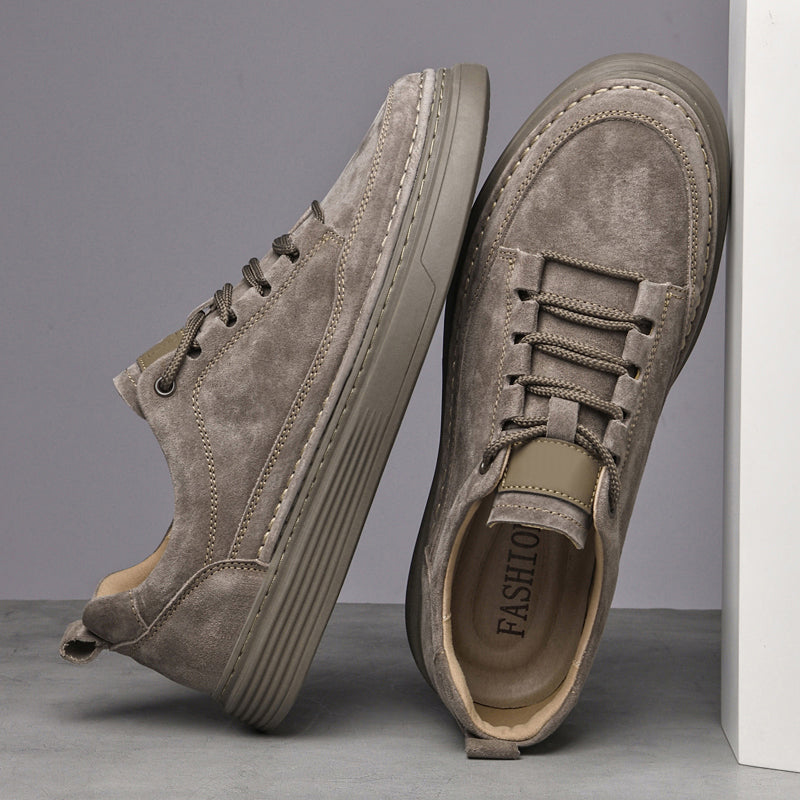 Soft Velvet Low Top Sneakers