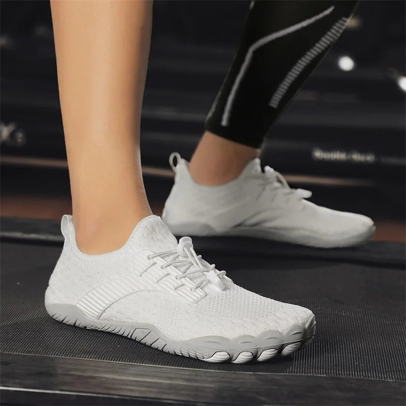 Men Women Zero Drop Trail Running Shoes Wide Toe Box Non Slip