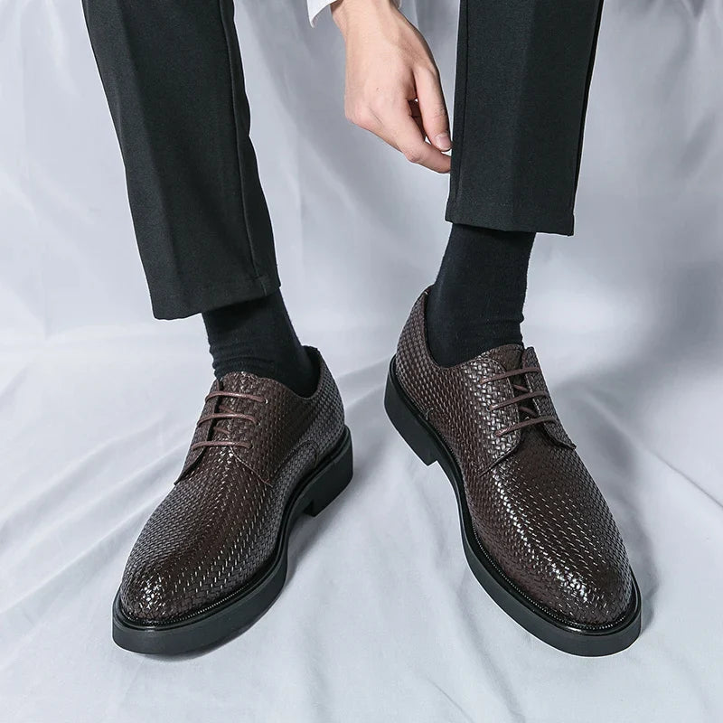 Authentic Brown Leather Shoes
