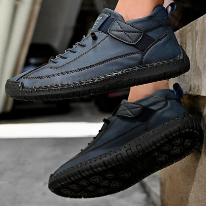 Men's Walking Sneakers Moc Stitching Durable Outsole