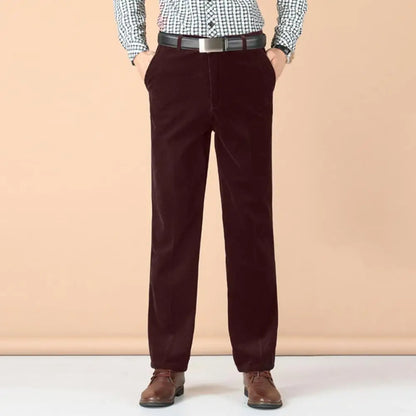 Men's Lightweight Slim Fit Summer Trousers