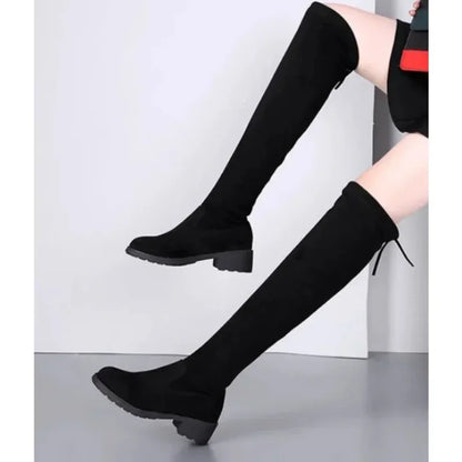 Trendy Women's High Block Heel Boots