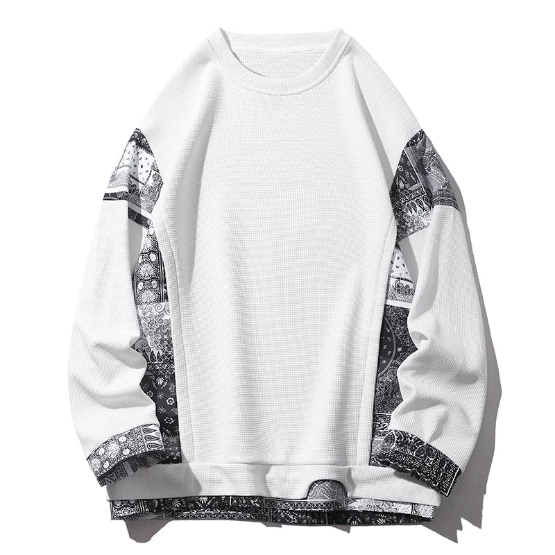 Bandana Print Sweatshirt - VibreMode