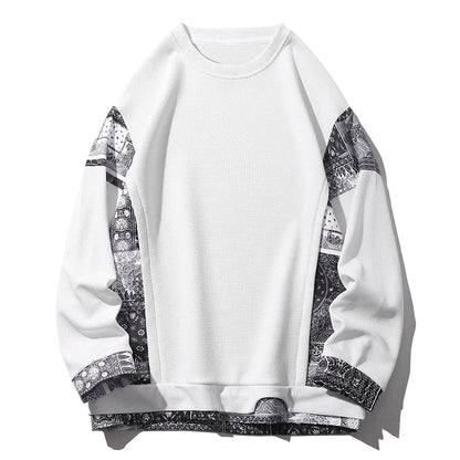 Bandana Print Sweatshirt - VibreMode