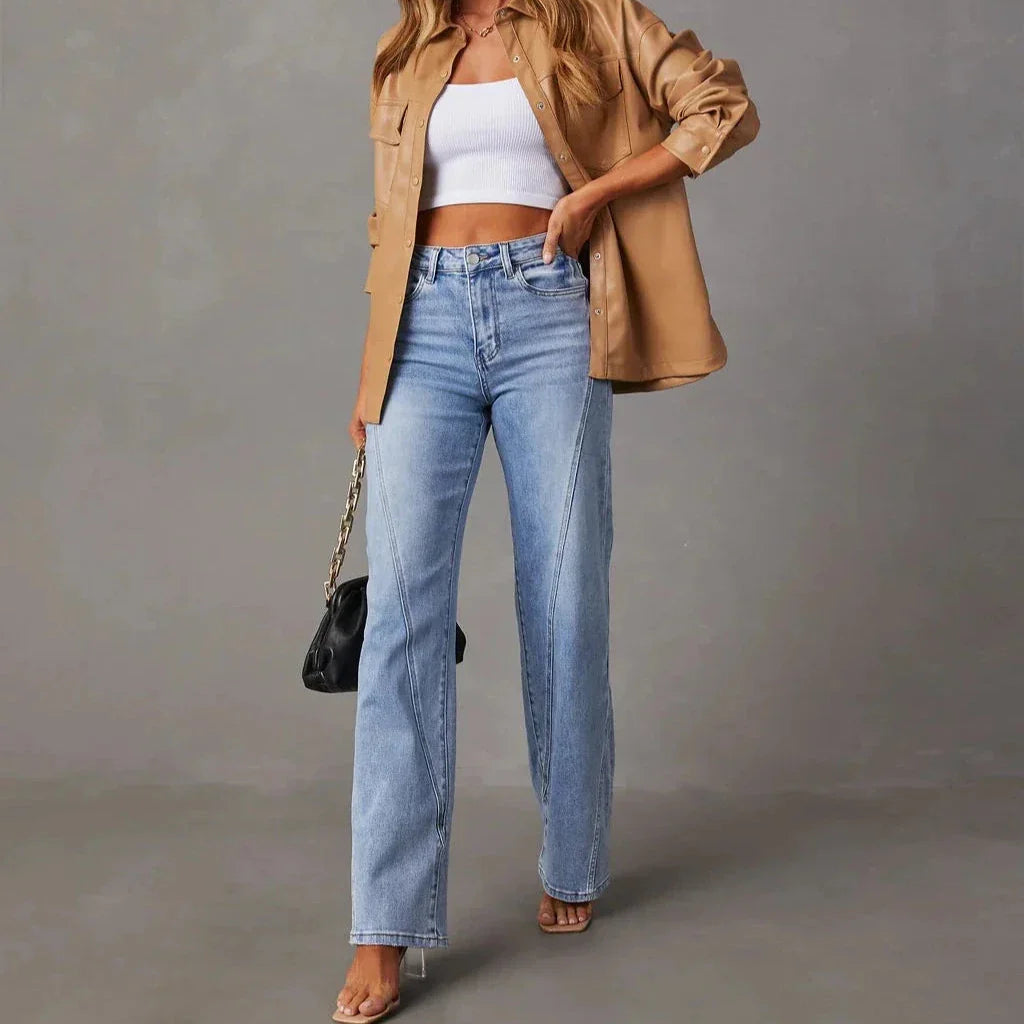 Comfortable Loose Fit Women's Jeans