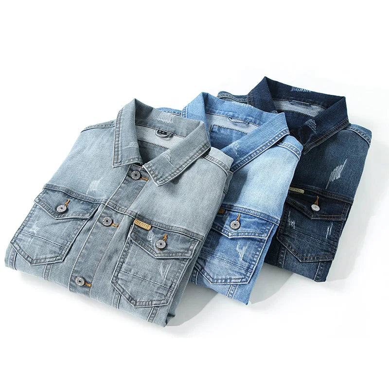 Rugged Blue Jeans Jacket