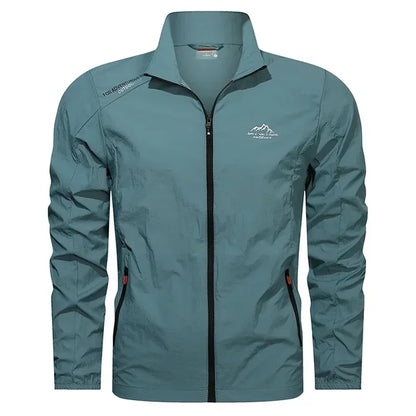 Men's Lightweight Windbreaker Water Resistant Jacket