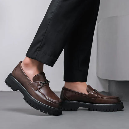 Men's Leather Dress Loafers