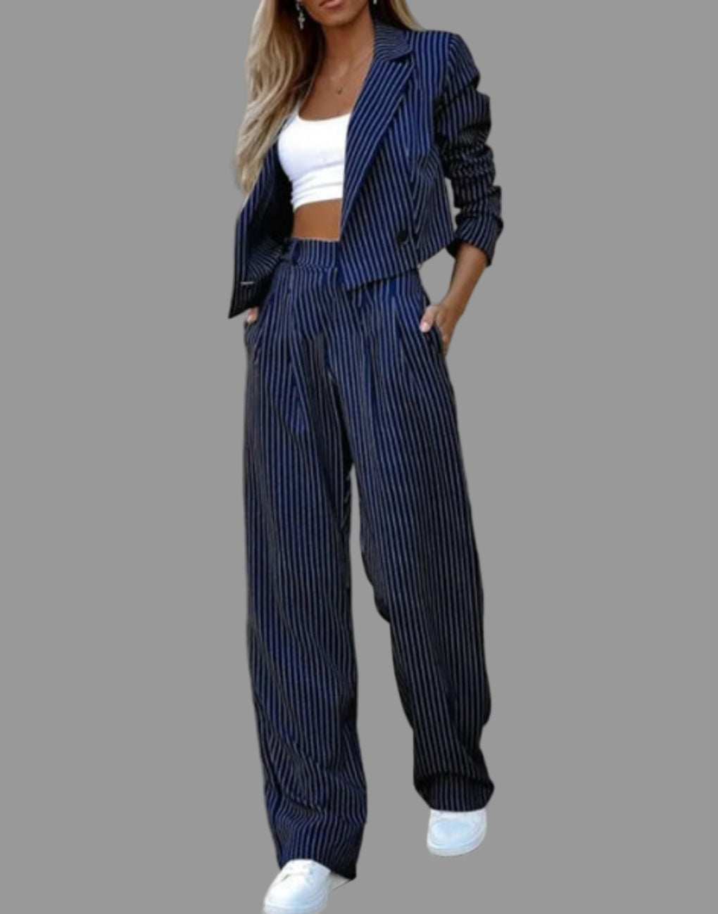 Women's 2 Piece Suit Set Modern Style - VibreMode