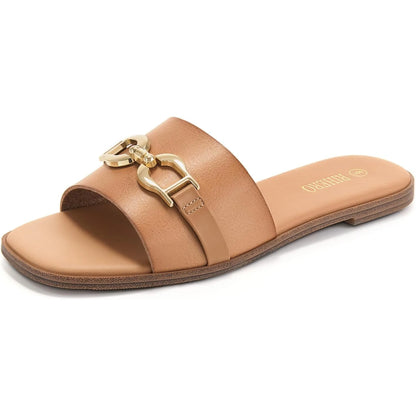Comfortable Women's Strap Buckle Sandals