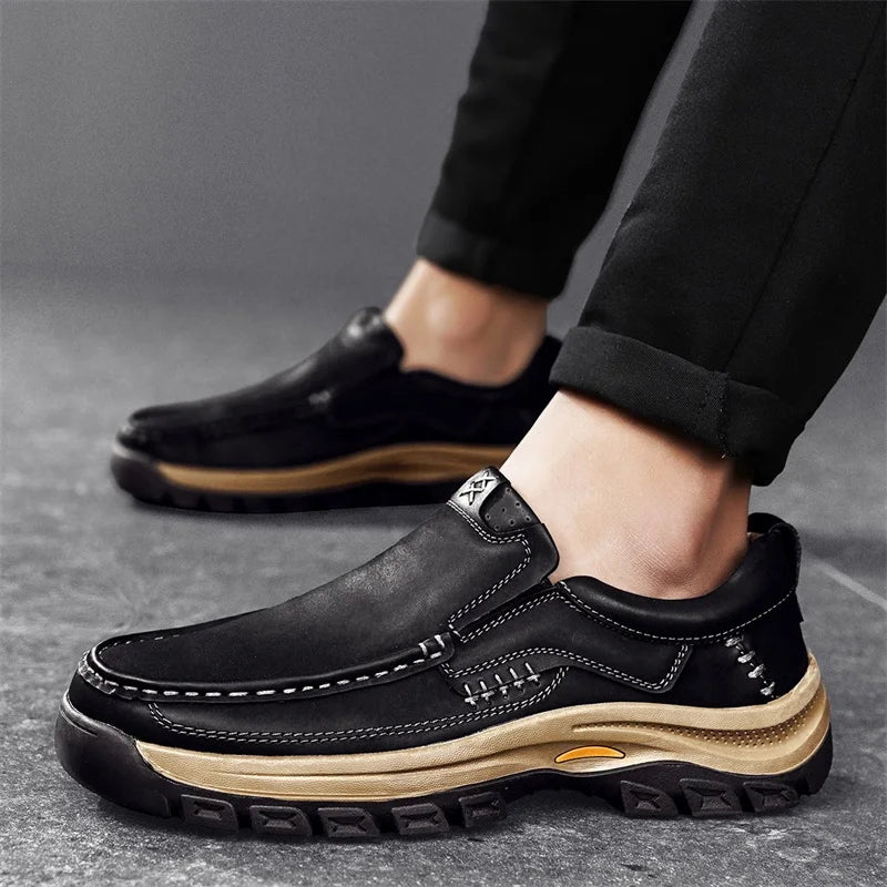 Authentic Premium Leather Slip On Shoe