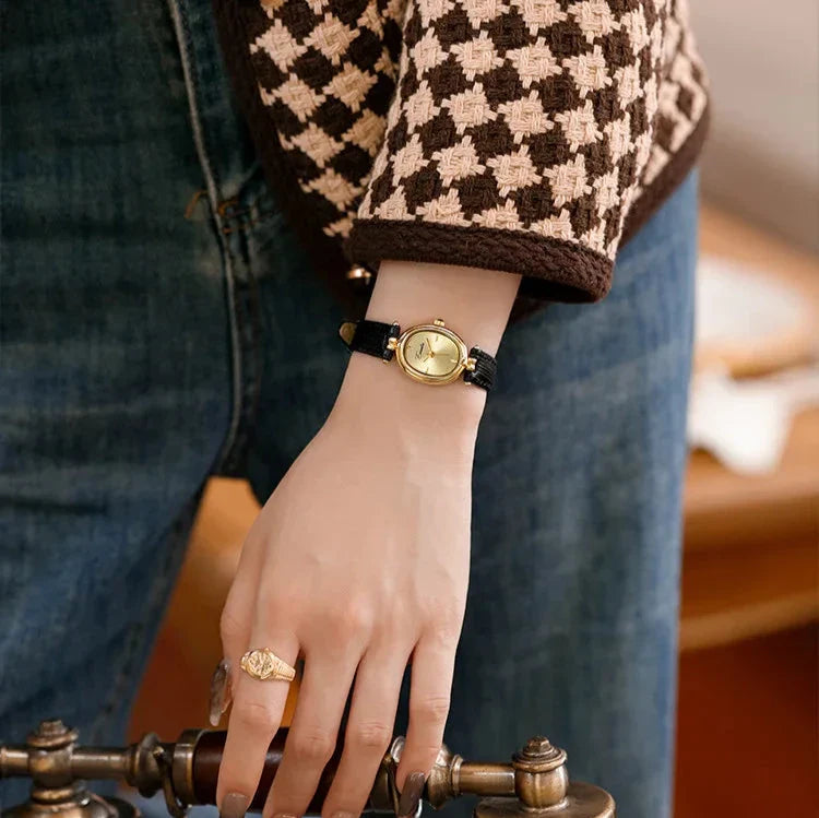 Stylish Genuine Leather Watch