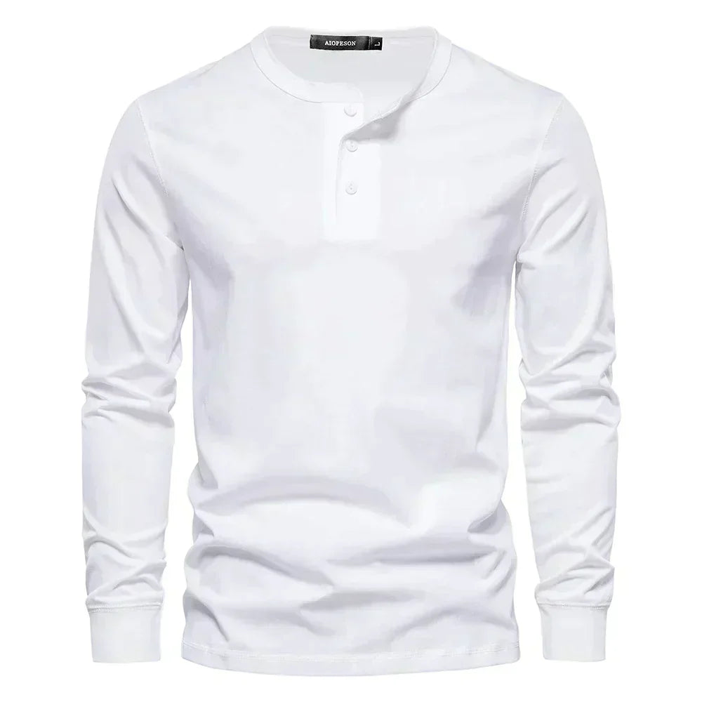 Casual Men's Spring Long Sleeve Shirt