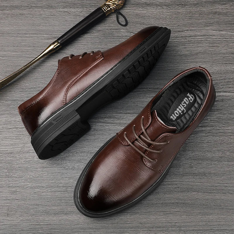 Luxury Real Leather Oxford Shoes