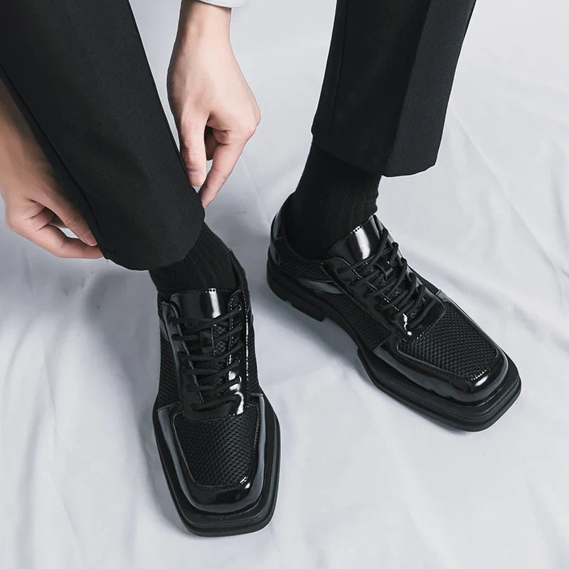 Men's Leather Derby Shoes