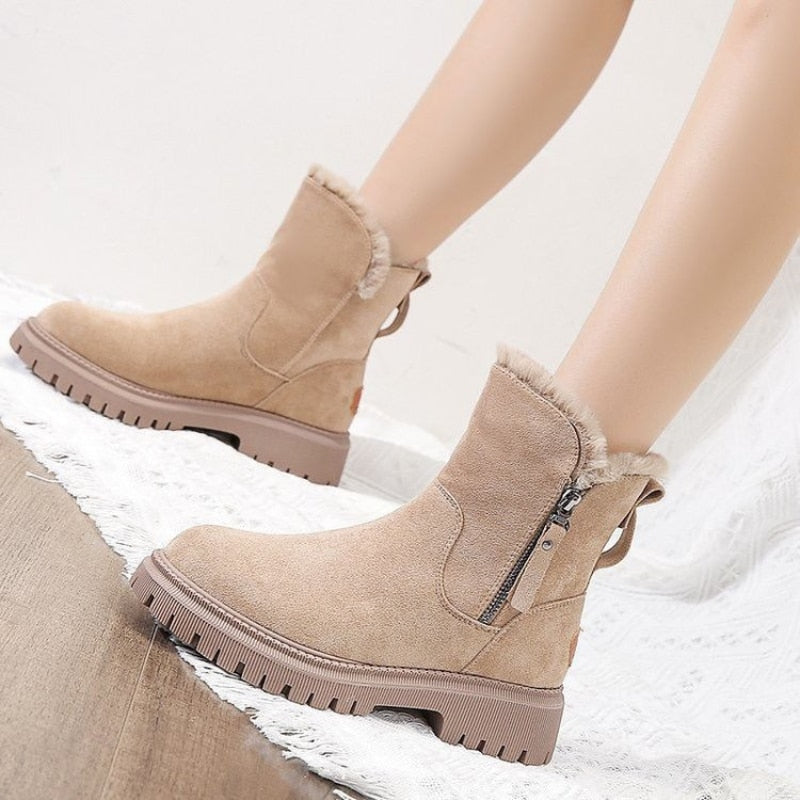 Nik | Women's Comfortable Low Heel Boots