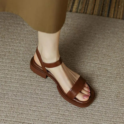 Cruelty Free Synthetic Leather Sandals