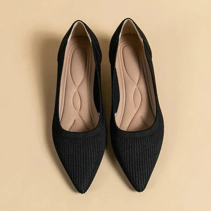 Cute Cat Heel Shoes