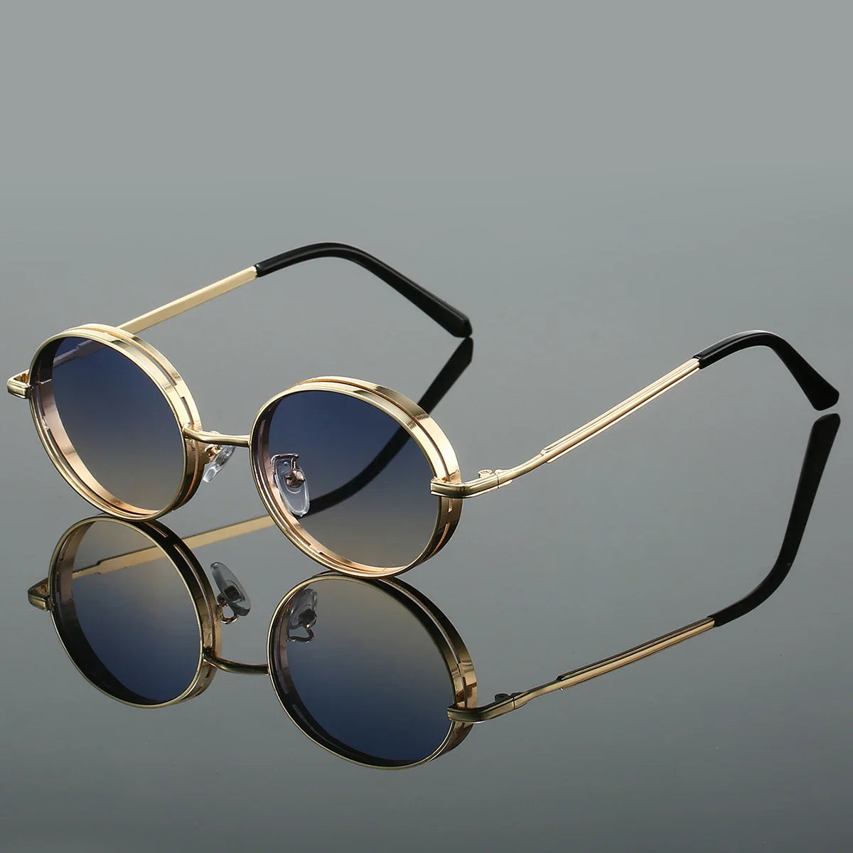 Solis Round Polarized Sunglasses - VibreMode
