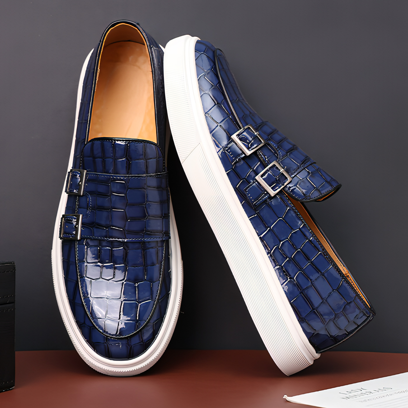 Leather Slip On Shoes