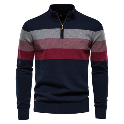 Velstren Men's Quarter Zip Fleece Pullover