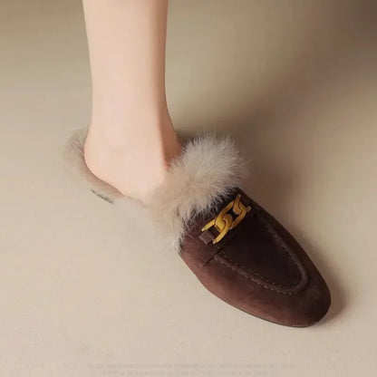 Women's Fur Mules Madona Whisper