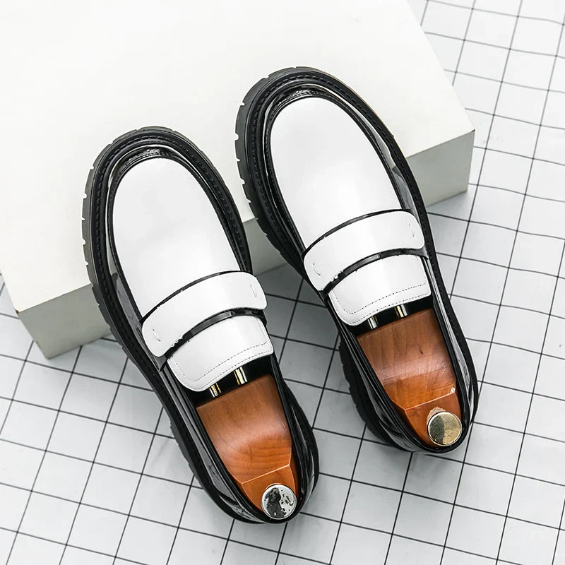 Men's Leather Penny Loafers
