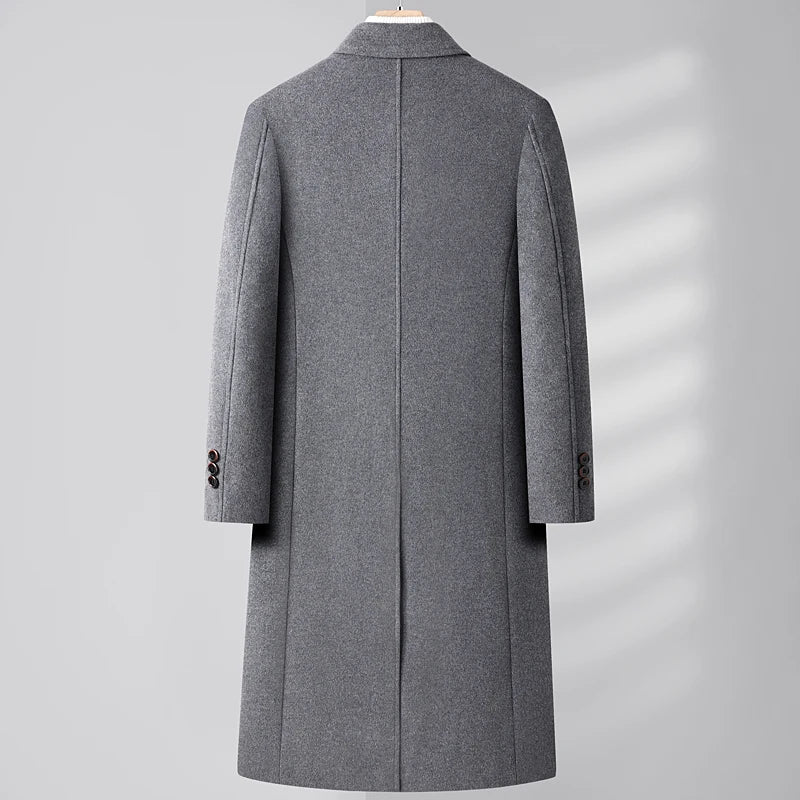 Luxurious Wool Long Coat
