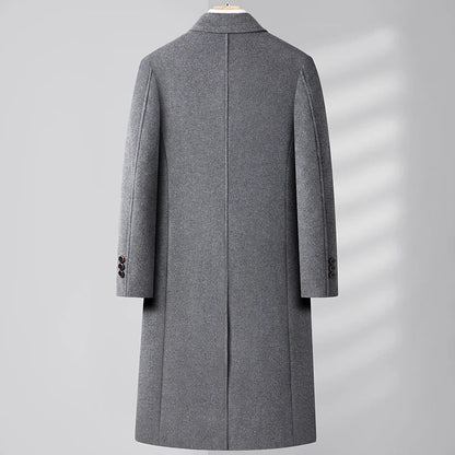 Luxurious Wool Long Coat
