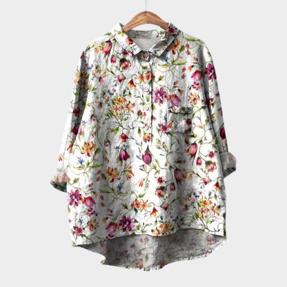 Casual Floral Short Sleeve Shirt