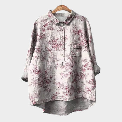 Casual Floral Short Sleeve Shirt