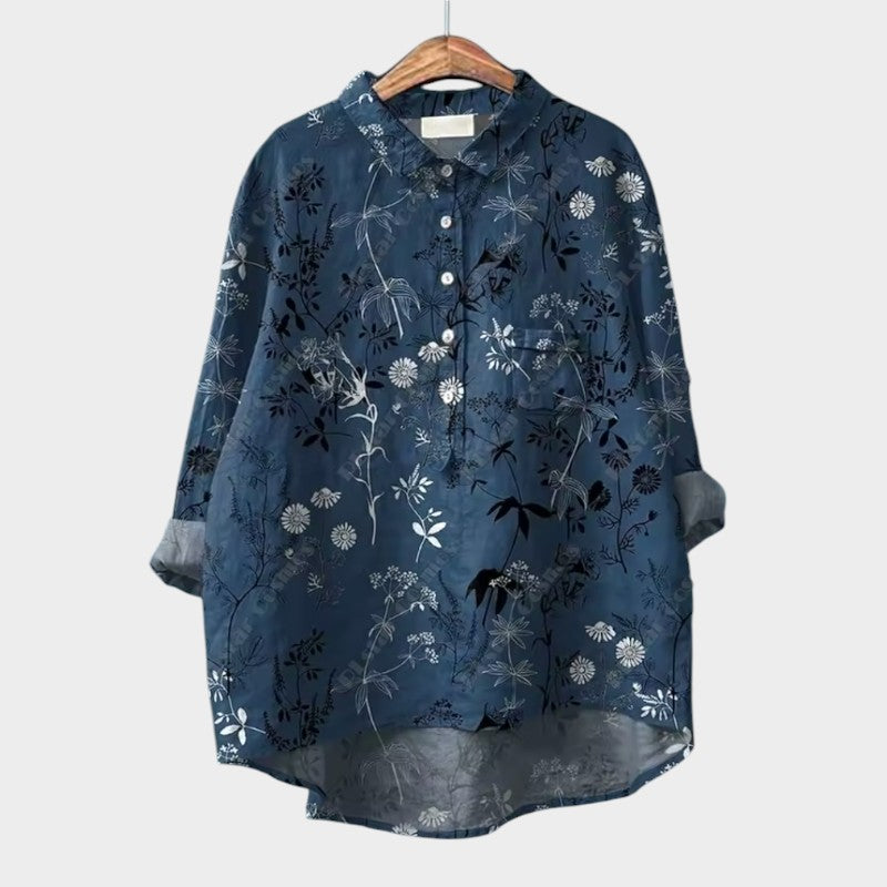 Casual Floral Short Sleeve Shirt