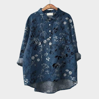 Casual Floral Short Sleeve Shirt