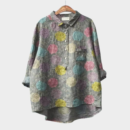 Casual Floral Short Sleeve Shirt
