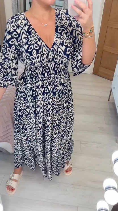Slimming Fit Floor Length Evening Dress for Women
