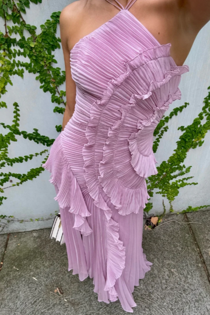 Elegant Women's Halter Dress
