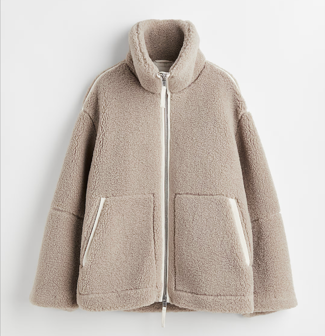 Women's Fleece Teddy Jacket Cozy Outerwear - VibreMode