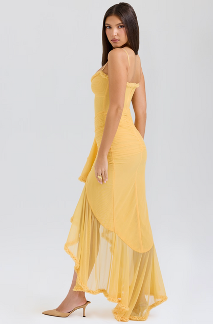 Elegant Ladies Floral Lace Party Dress