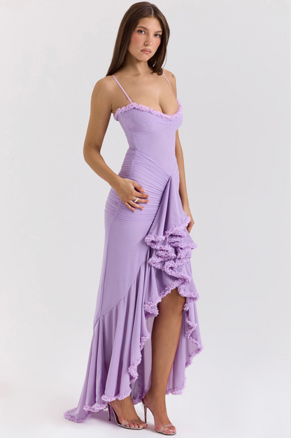 Elegant Ladies Floral Lace Party Dress