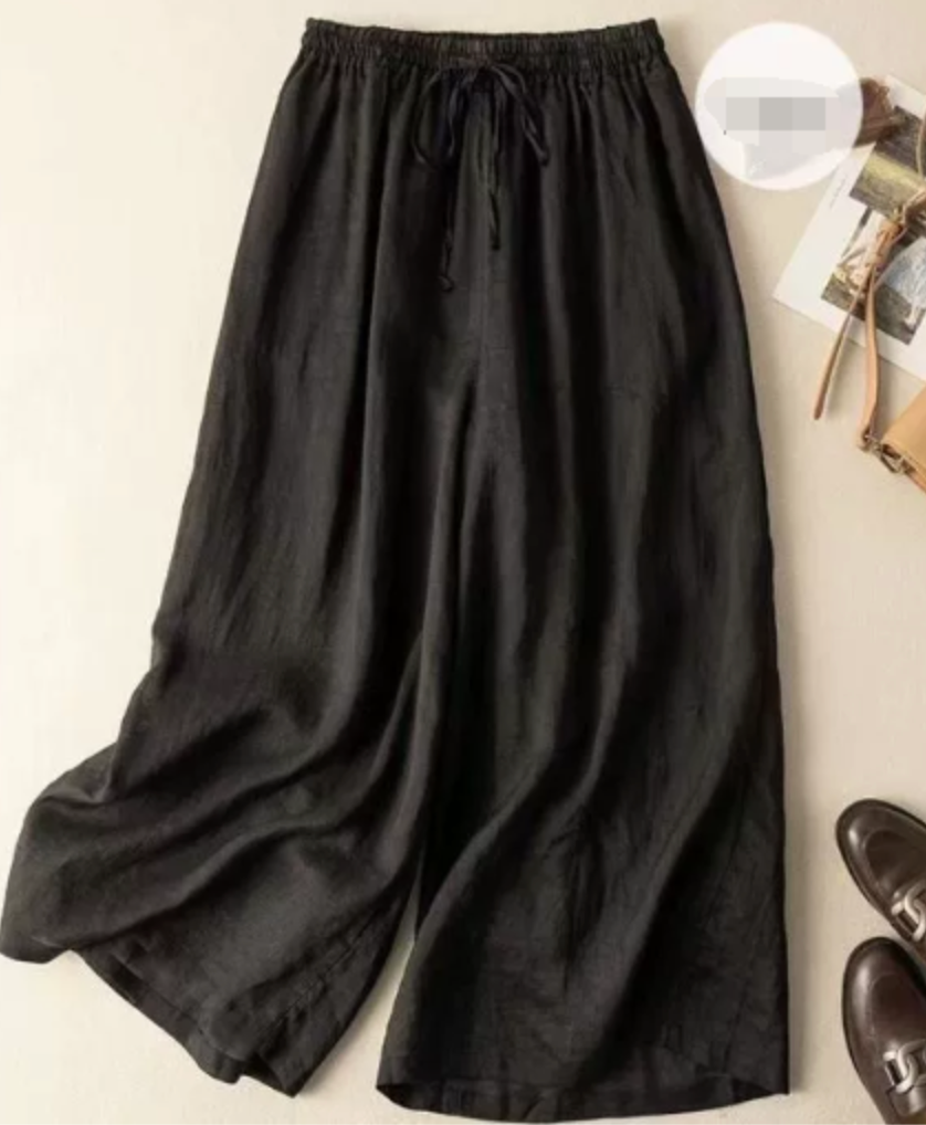 Women's Wide Leg Flowy Pants - VibreMode