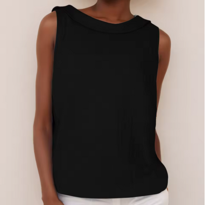 Tank Style Round Neck Women's Top