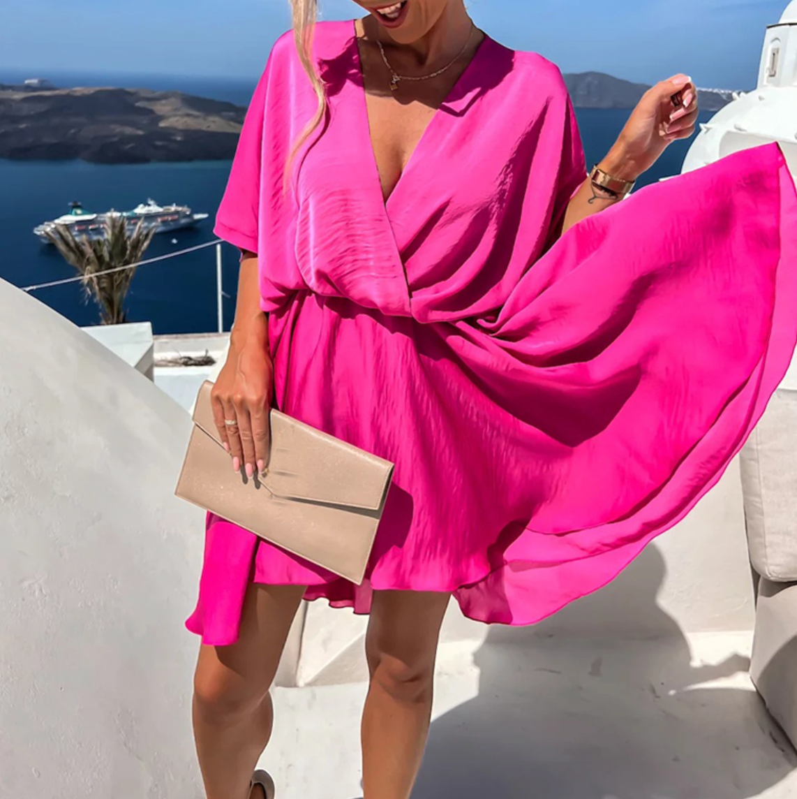Women's Mini Dress Rose
