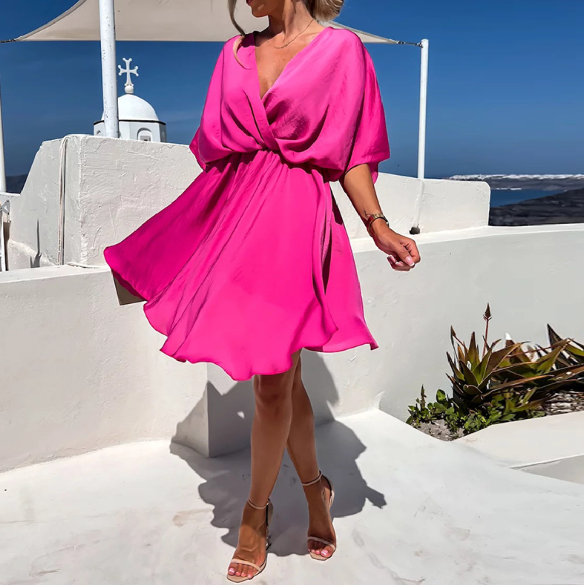 Women's Mini Dress Rose