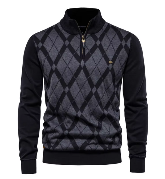 Classic Men's Midlayer Fleece Sweater - VibreMode